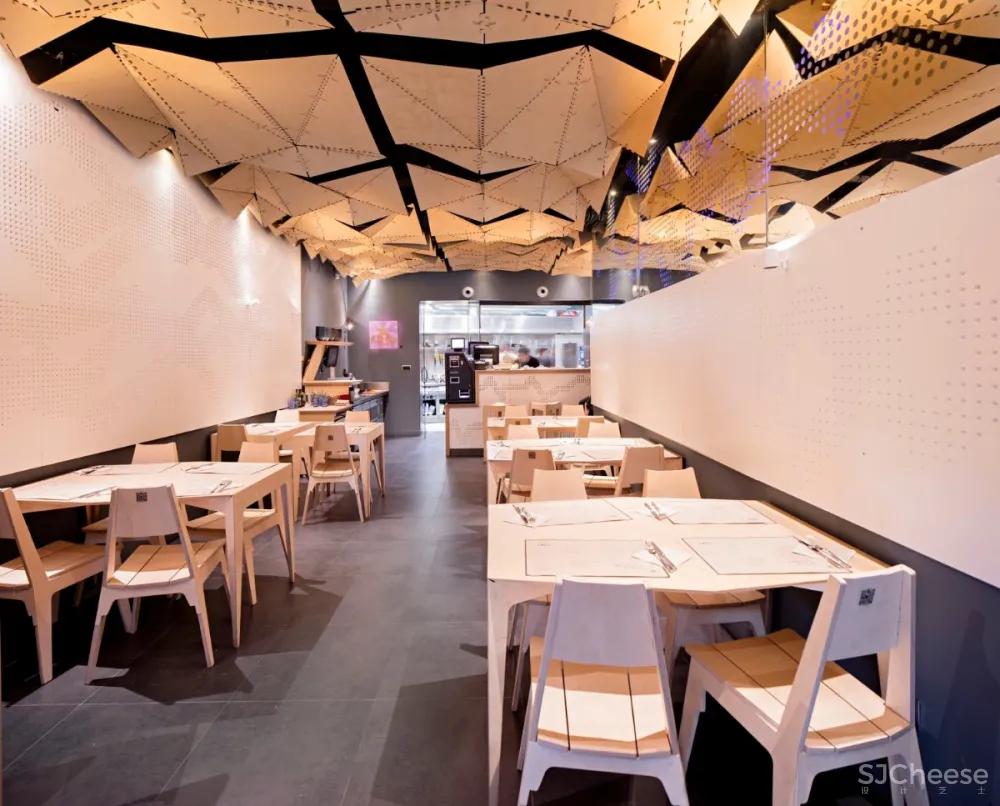 甄选国外餐厅空间设计Restaurant22套（带平面图）529P丨710M