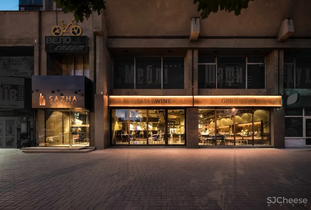 甄选国外餐厅空间设计Restaurant22套（带平面图）529P丨710M