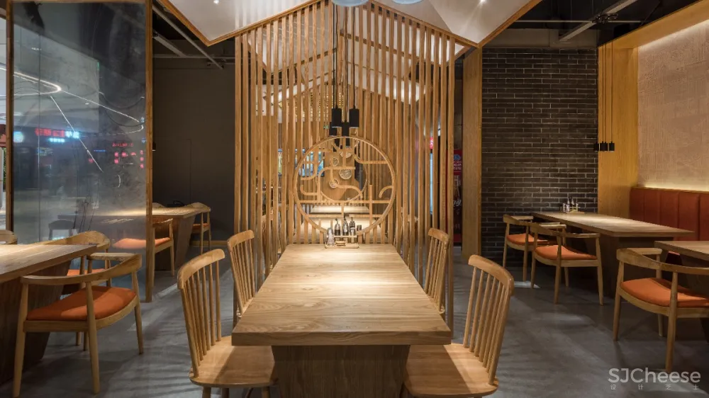 巢羽设计丨苏州Ufun “一城半点”餐饮空间丨设计方案+效果图+SU草图模型+CAD施工图+官方摄影丨514M