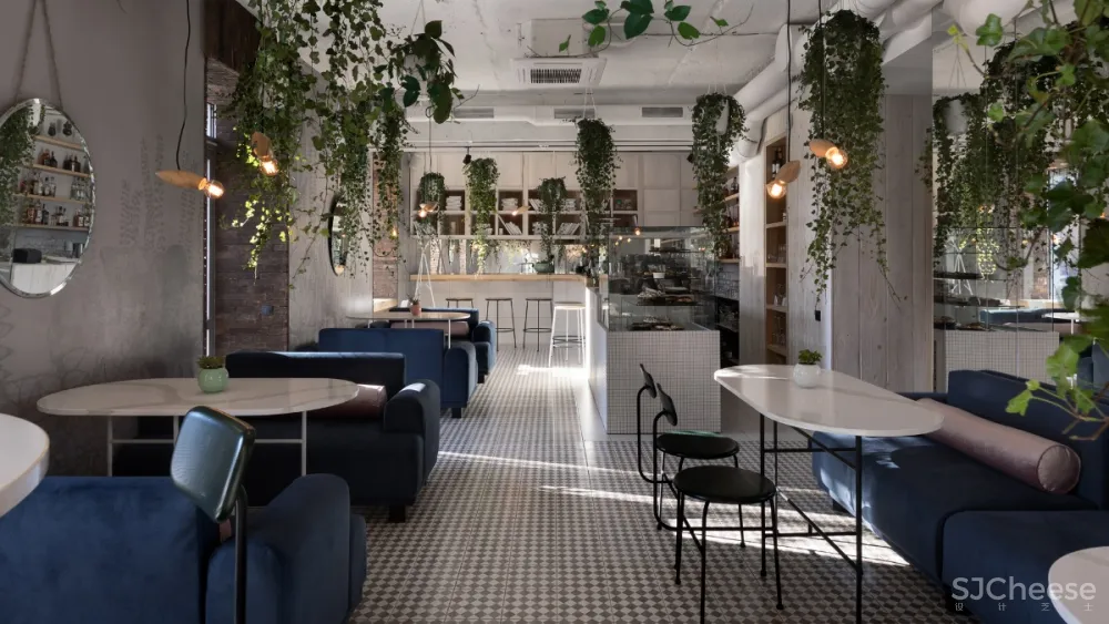 甄选国外餐厅空间设计Restaurant22套（带平面图）529P丨710M