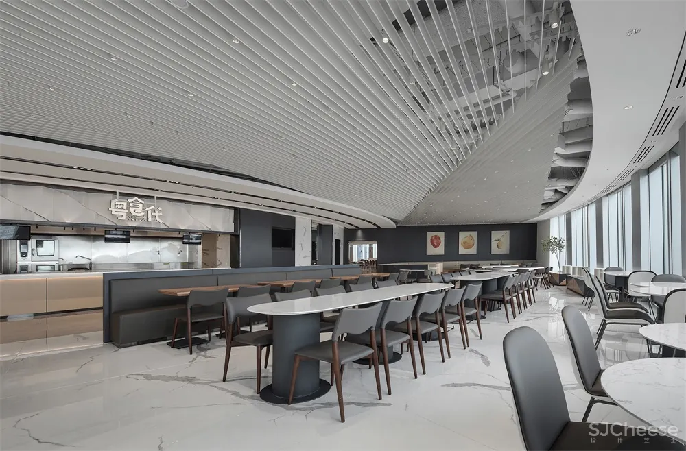 叁上叁设计 | OPPO深圳湾“春笋”员工餐厅