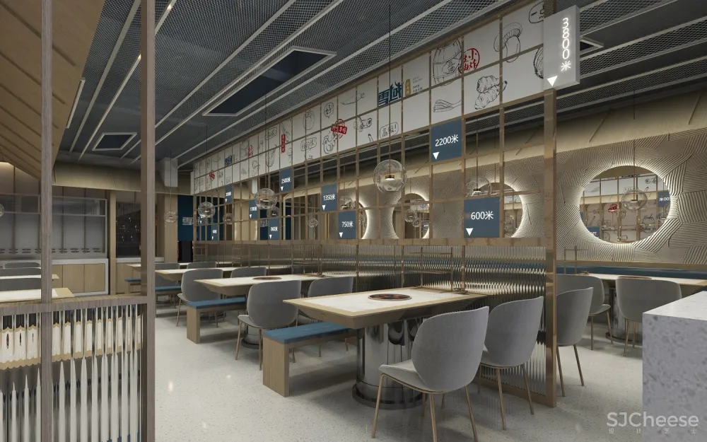 一家颠覆了传统火锅印象的牛肉火锅店 - 现象空间全案出品