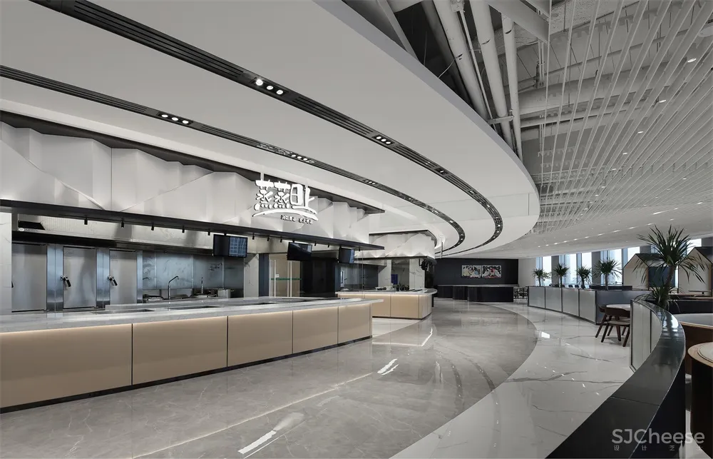 叁上叁设计 | OPPO深圳湾“春笋”员工餐厅