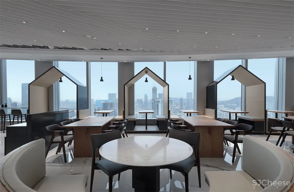 叁上叁设计 | OPPO深圳湾“春笋”员工餐厅