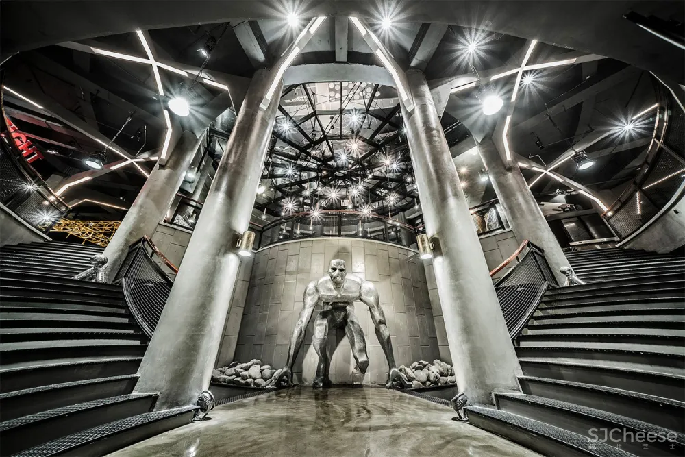 昆明·“酷博”健身俱乐部设计 / 方尺建筑