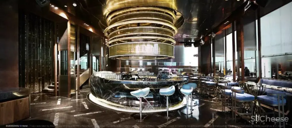 广州W酒店 概念设计方案+CAD施工图+实景+物料丨2.21G