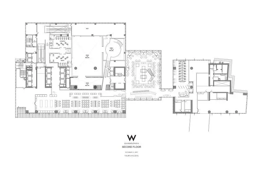 广州W酒店 概念设计方案+CAD施工图+实景+物料丨2.21G