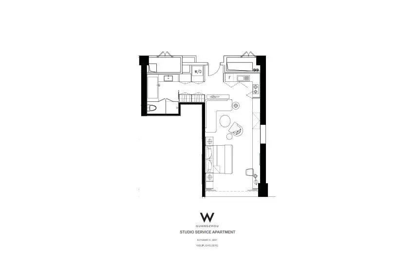 广州W酒店 概念设计方案+CAD施工图+实景+物料丨2.21G