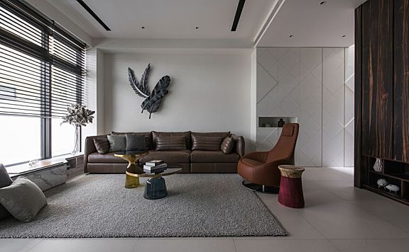 由里设计 | 挥洒森林色彩美学 构筑春意经典家居