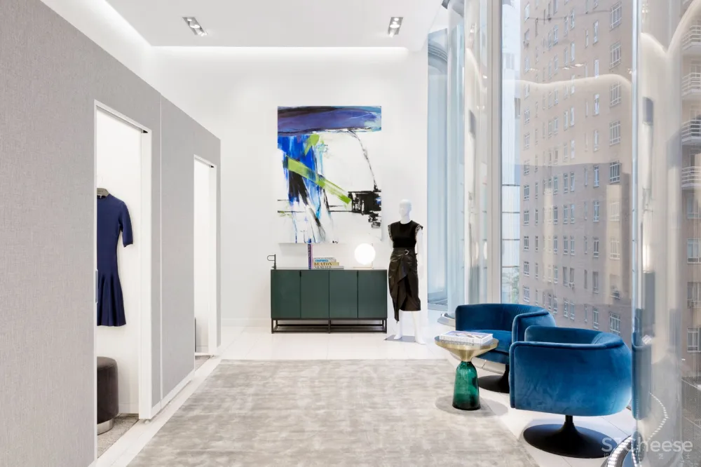 首发 | Steven Harris Architects设计,Nordstrom百货在住宅摩天大楼内开业