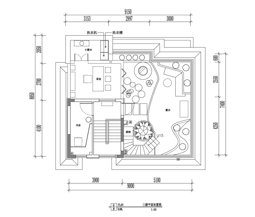 山点水设计 | 重庆渝北别墅私宅设计