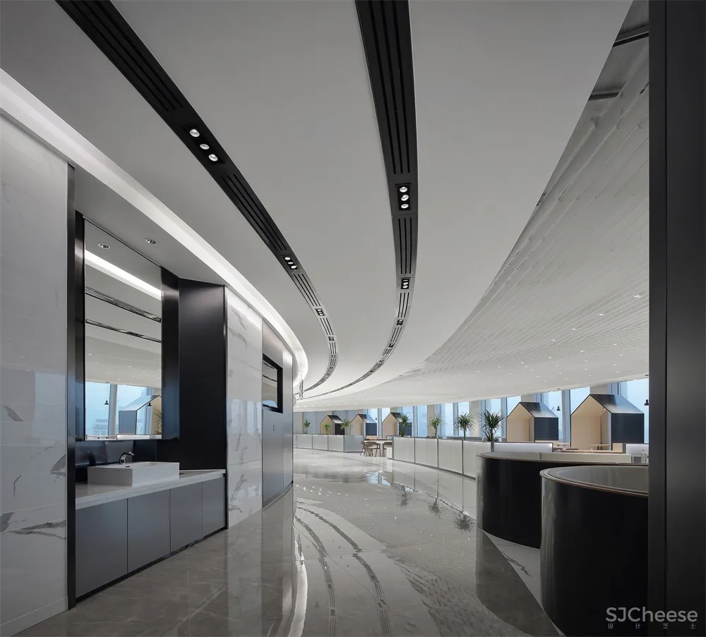 叁上叁设计 | OPPO深圳湾“春笋”员工餐厅