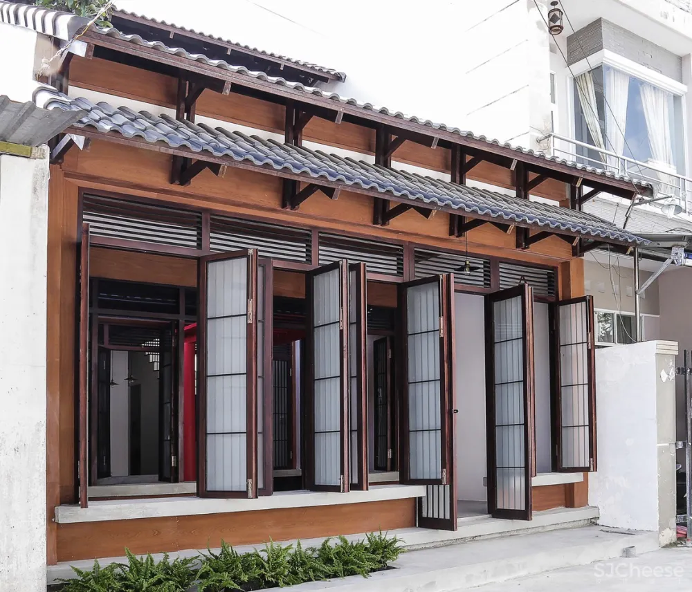 首发 | N architecture设计,越南Tama House简约民宿