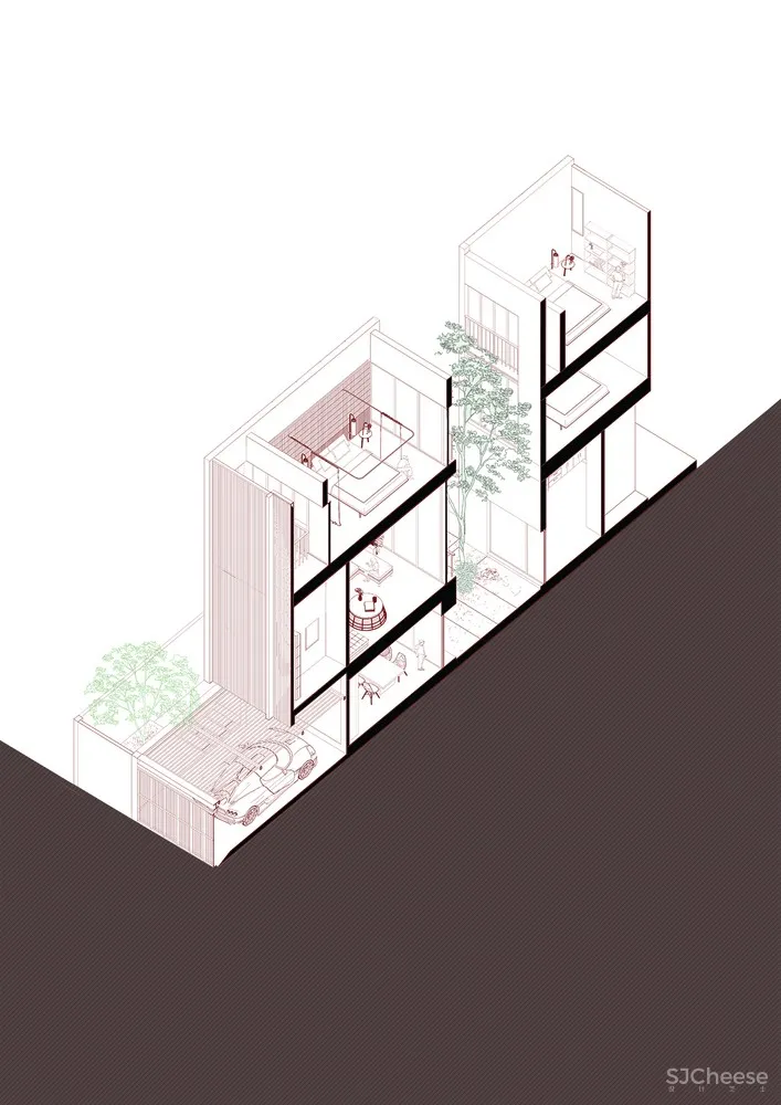 首发 | Studionomad设计,泰国Lom.Haijai双层住宅