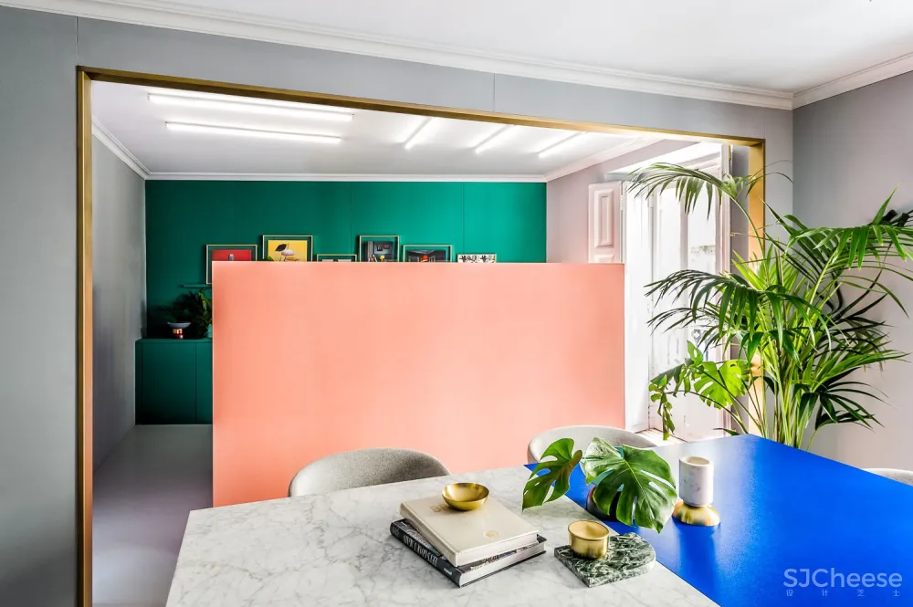 首发 | Masque Spacio设计,位于西班牙的多彩工作室空间