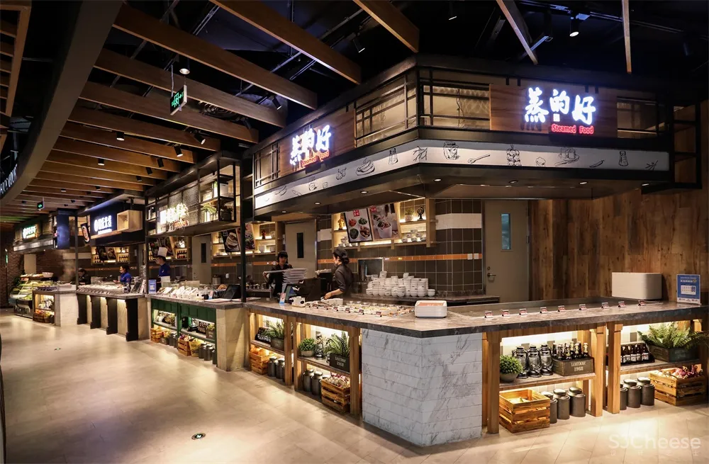 金枫设计 | 西安华润万象城食通天美食广场