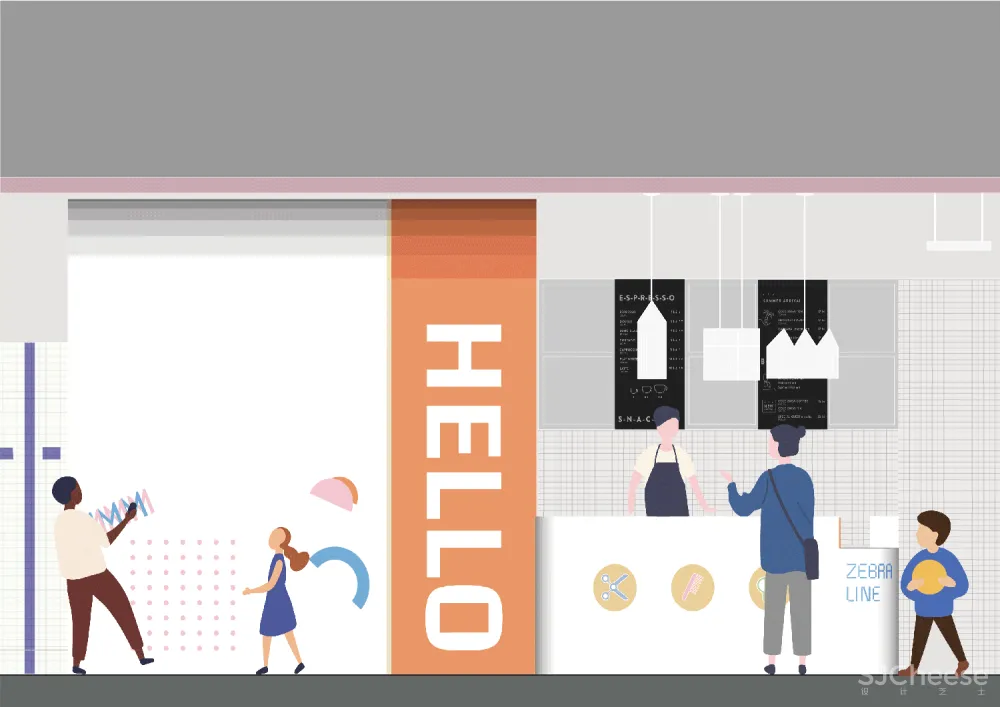 itD studio | 重庆斑马线儿童理发终端空间设计