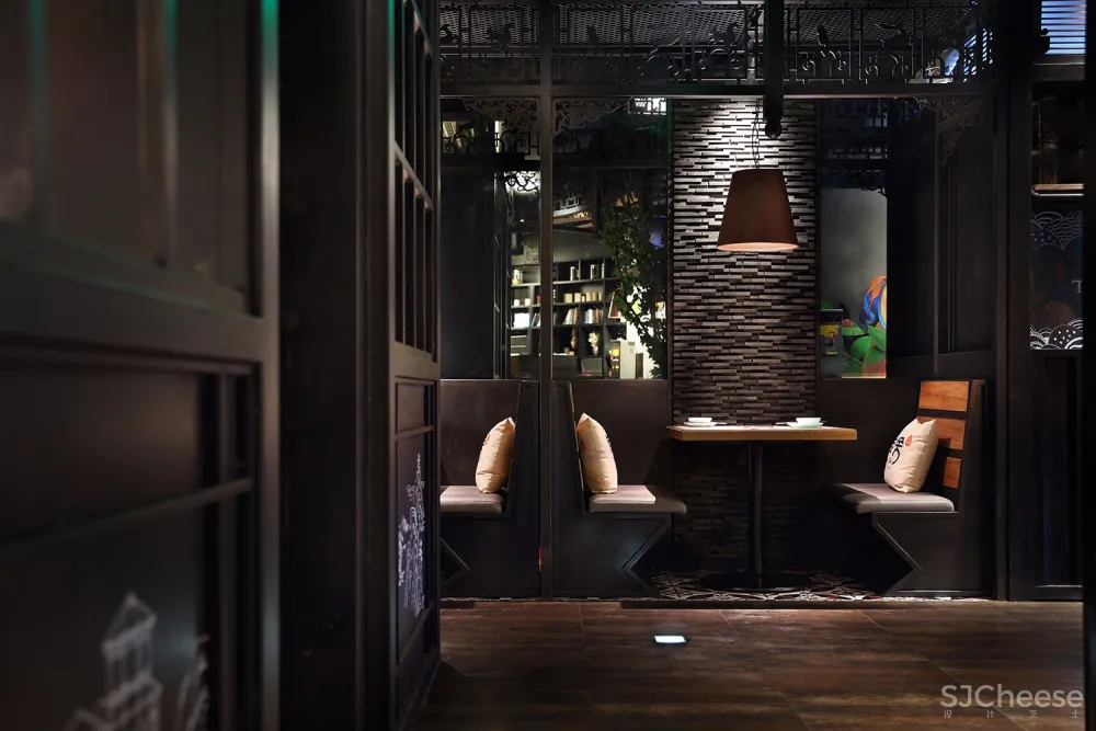 川味餐厅设计·餐厅设计·餐饮空间设计:炭舍,一家川味风情餐厅