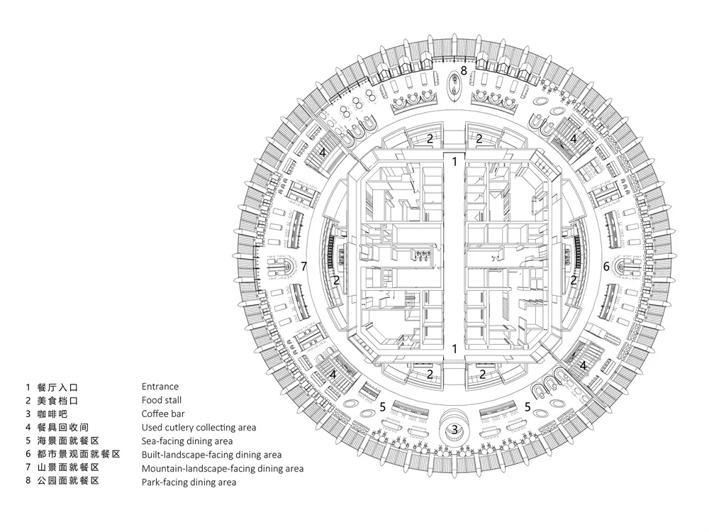 叁上叁设计 | OPPO深圳湾“春笋”员工餐厅