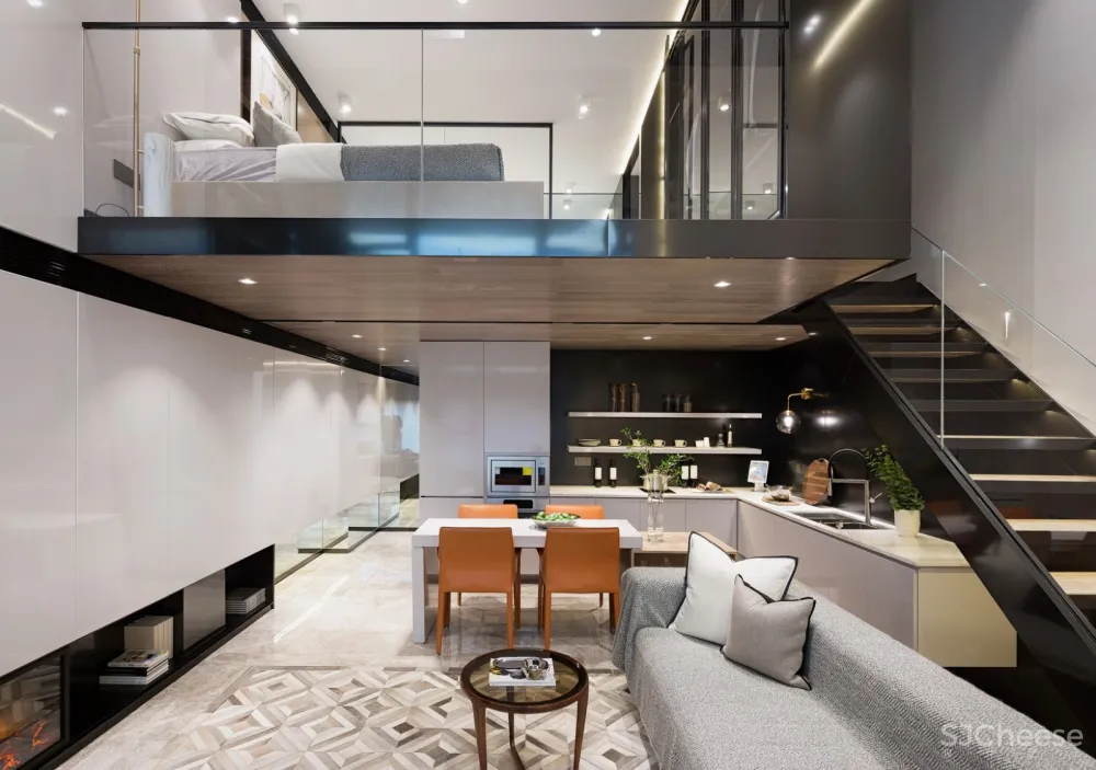 AC•之晏设计 | 复式空间的优质生活·南京融信单身公寓