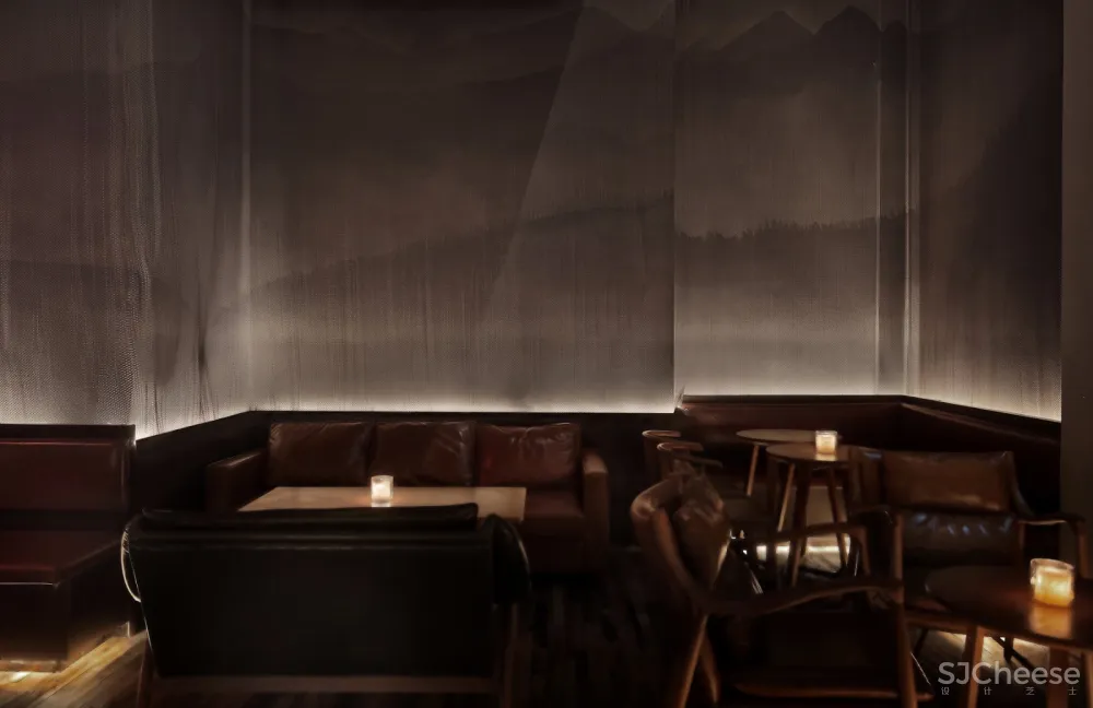 餐厅设计·室内设计【艺鼎新作】吃饭吃酒过 听风听雨眠