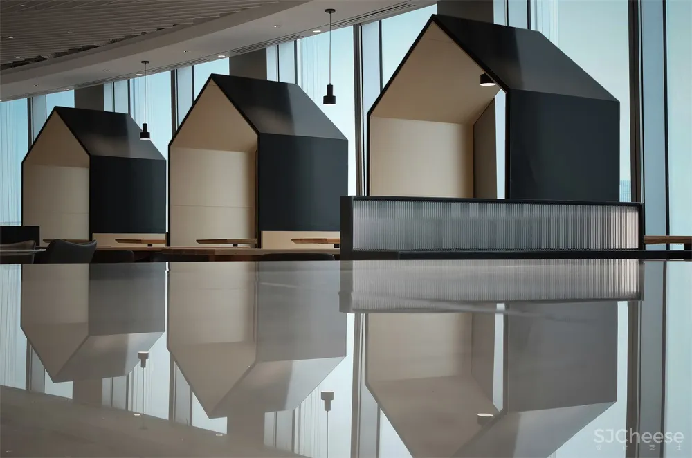 叁上叁设计 | OPPO深圳湾“春笋”员工餐厅