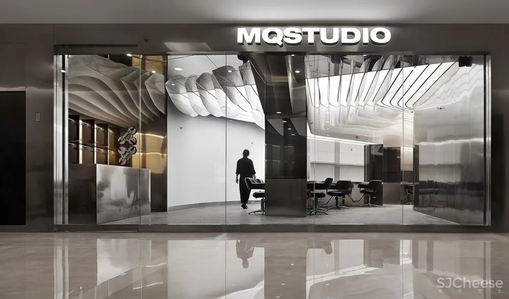 MQ STUDIO发型工作室,天津 / 鳞见设计