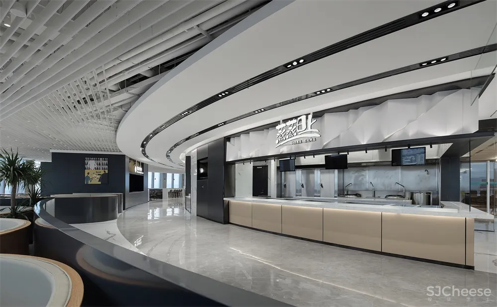 叁上叁设计 | OPPO深圳湾“春笋”员工餐厅