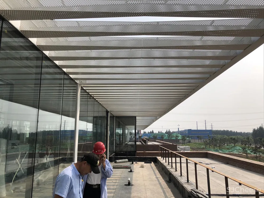 建筑营|光影的庭园-鼎石物流办公楼
