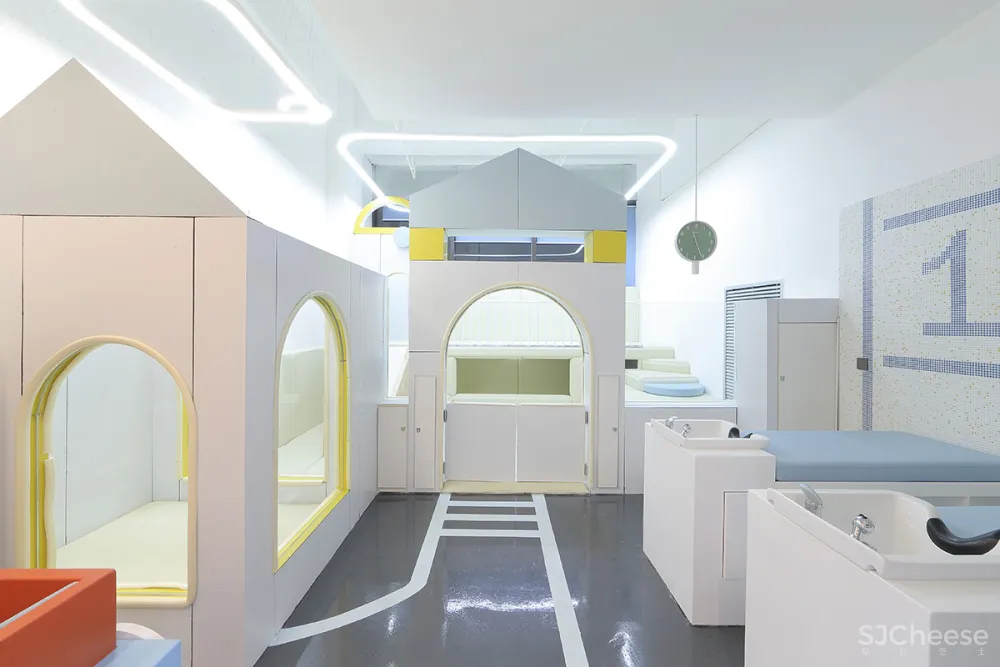 itD studio | 重庆斑马线儿童理发终端空间设计