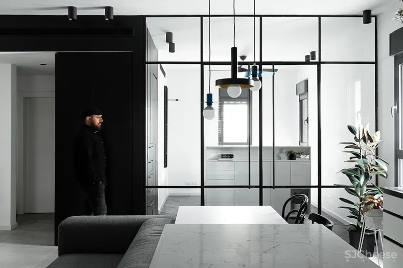 studio ETN | 以色列雅法一间黑白公寓