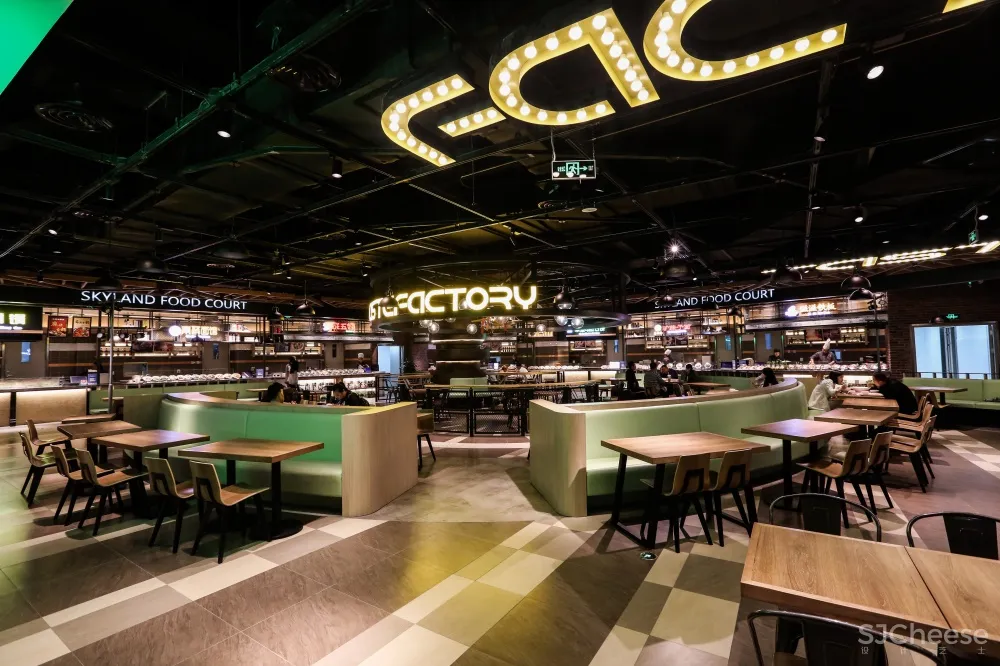 金枫设计 | 西安华润万象城食通天美食广场