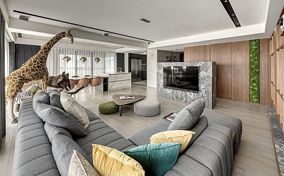 轩宇设计 | 让家成为自然游乐场!