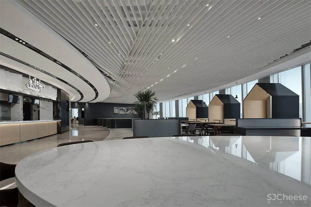 叁上叁设计 | OPPO深圳湾“春笋”员工餐厅