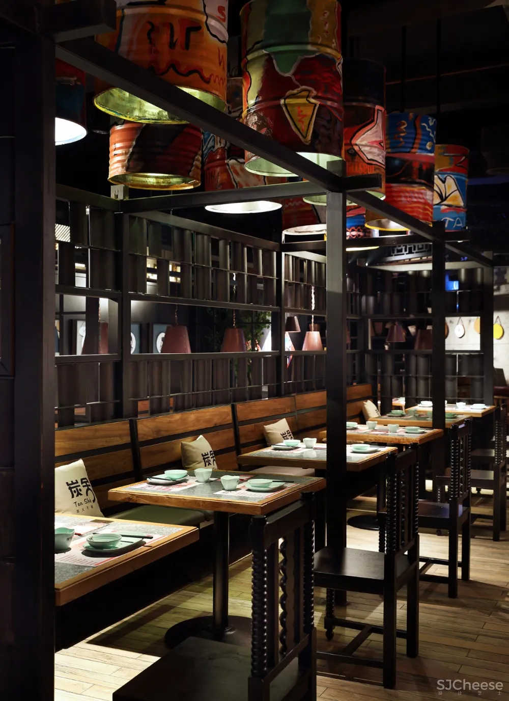 川味餐厅设计·餐厅设计·餐饮空间设计:炭舍,一家川味风情餐厅