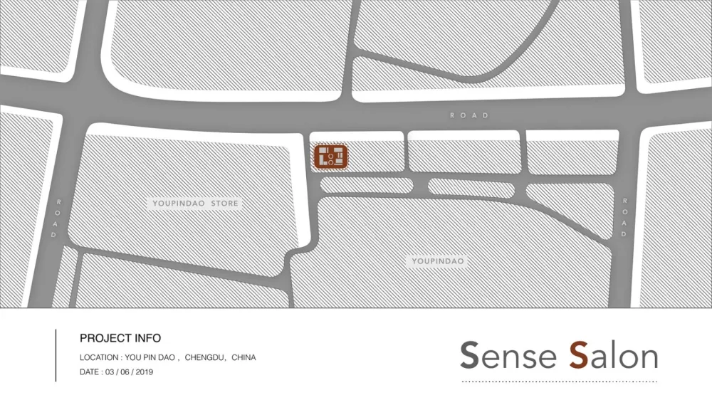 SENSE SALON意念造型,成都 / 元太设计