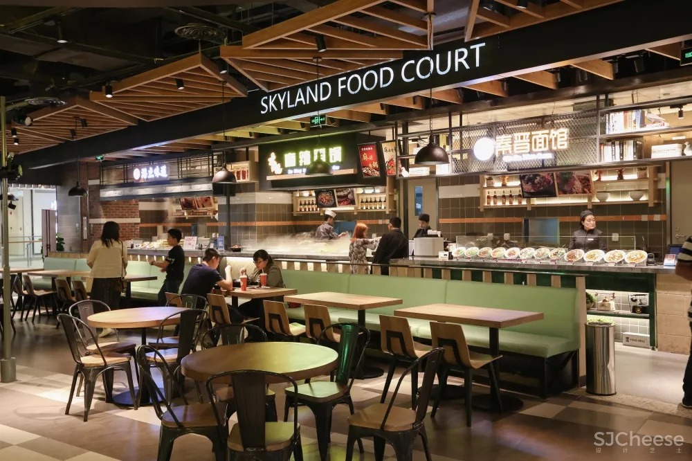 金枫设计 | 西安华润万象城食通天美食广场