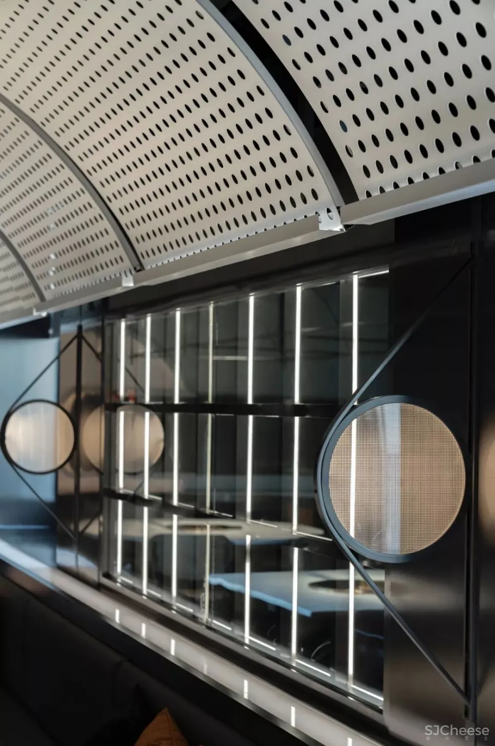 万谦集设计 | 成都太古里天体轨迹设计概念-九里火锅