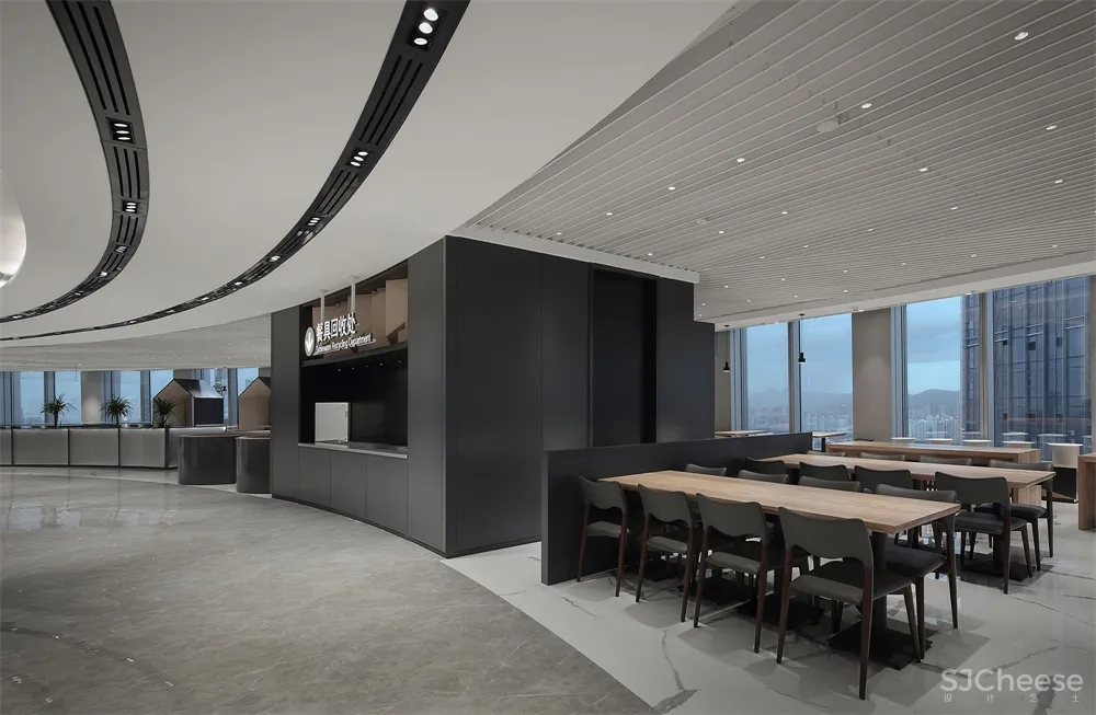 叁上叁设计 | OPPO深圳湾“春笋”员工餐厅