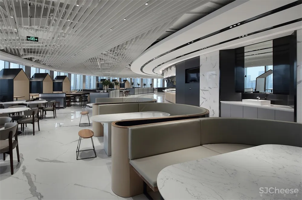 叁上叁设计 | OPPO深圳湾“春笋”员工餐厅