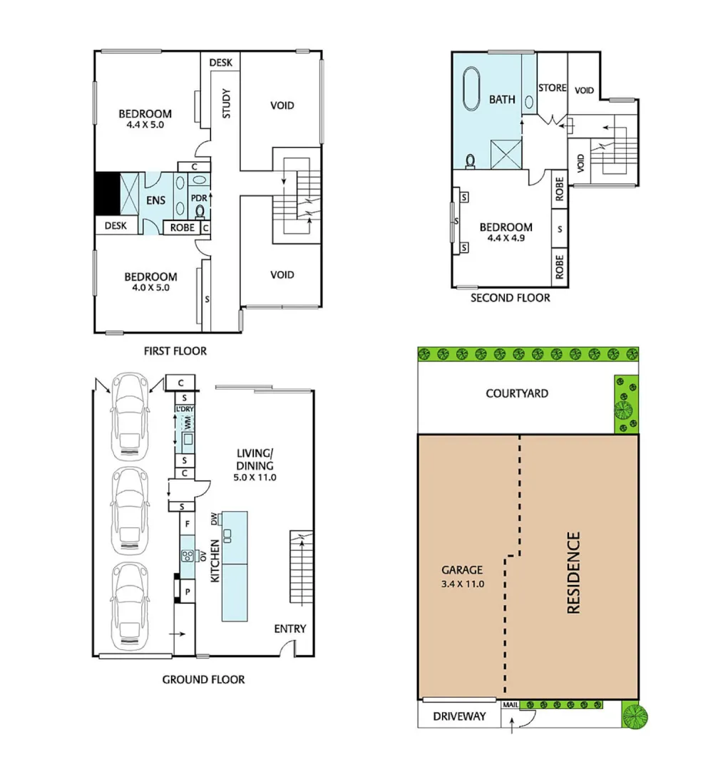 Andrew Maynard | 墨尔本简约阳光阁楼设计