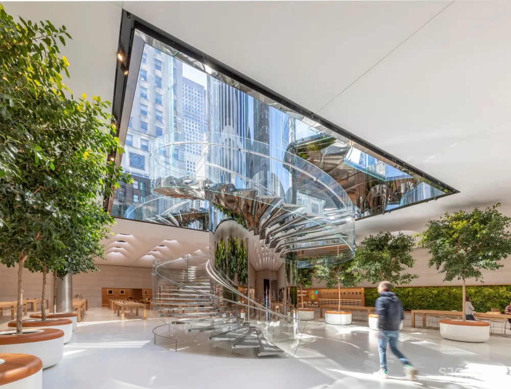 纽约·第五大道苹果旗舰店设计 / Foster+Partners