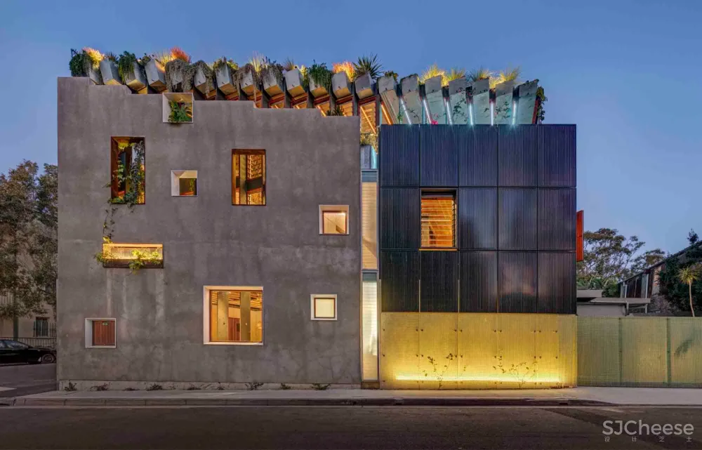 首发 | CplusC Architecture Firm事务所,市中心的丛林小屋