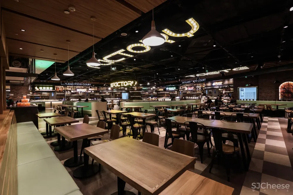 金枫设计 | 西安华润万象城食通天美食广场