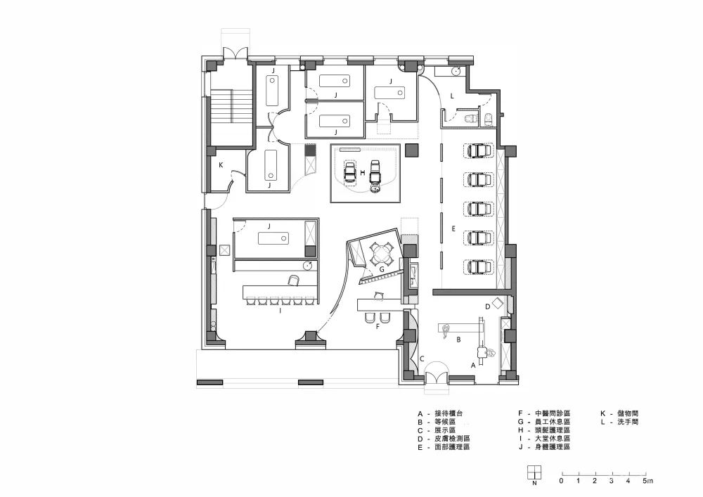 水相设计 | 北京朝阳水相事务所SPA馆