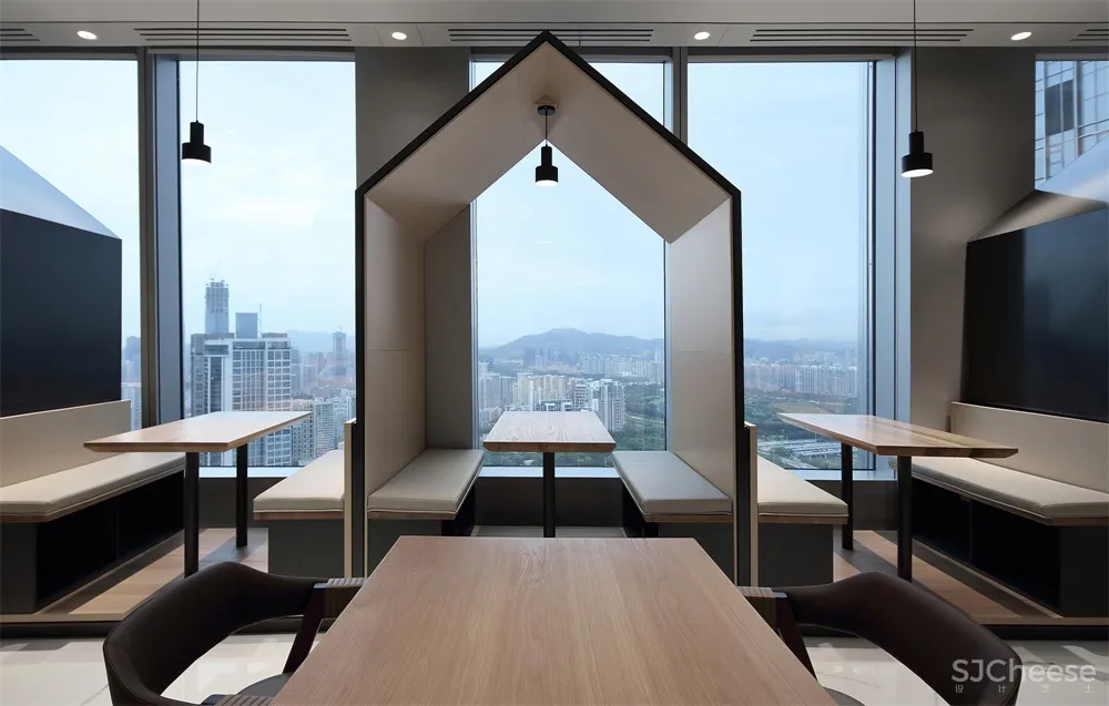 叁上叁设计 | OPPO深圳湾“春笋”员工餐厅