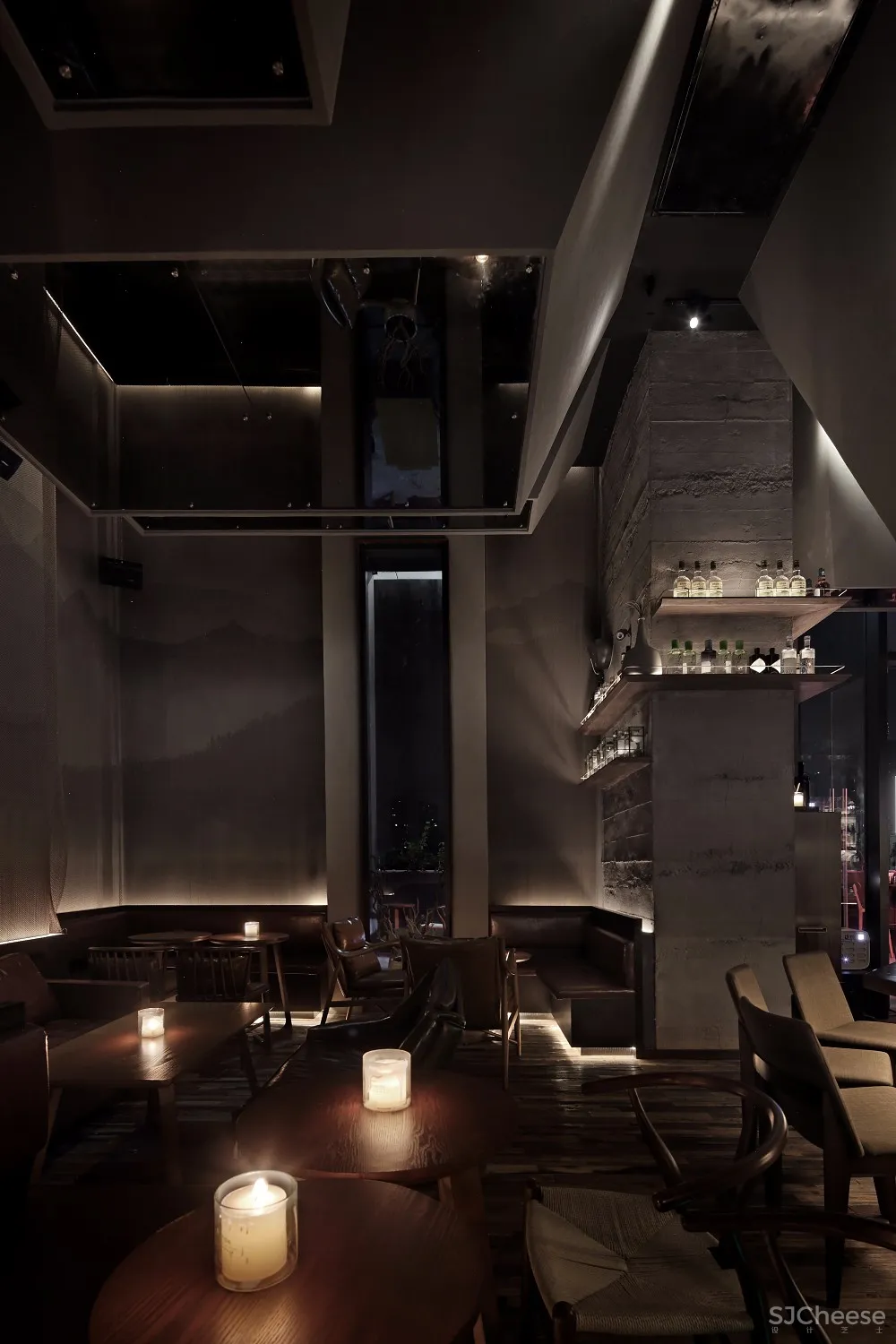 餐厅设计·室内设计【艺鼎新作】吃饭吃酒过 听风听雨眠