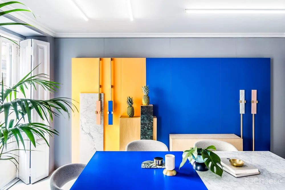 首发 | Masque Spacio设计,位于西班牙的多彩工作室空间