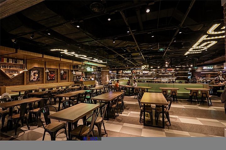 金枫设计 | 西安华润万象城食通天美食广场