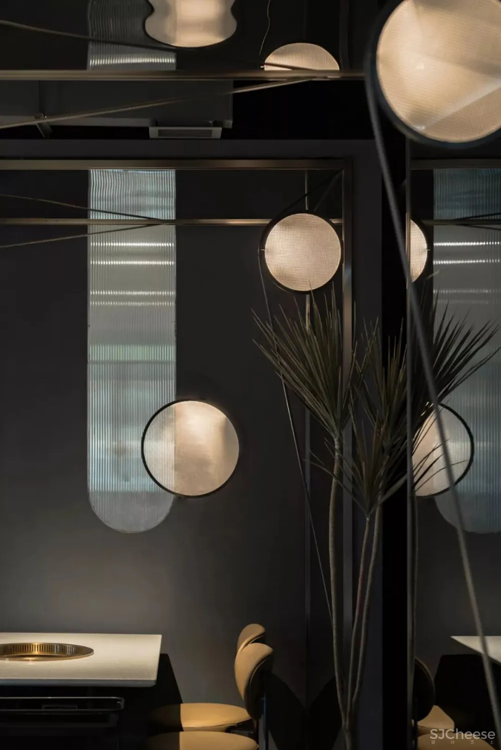 万谦集设计 | 成都太古里天体轨迹设计概念-九里火锅